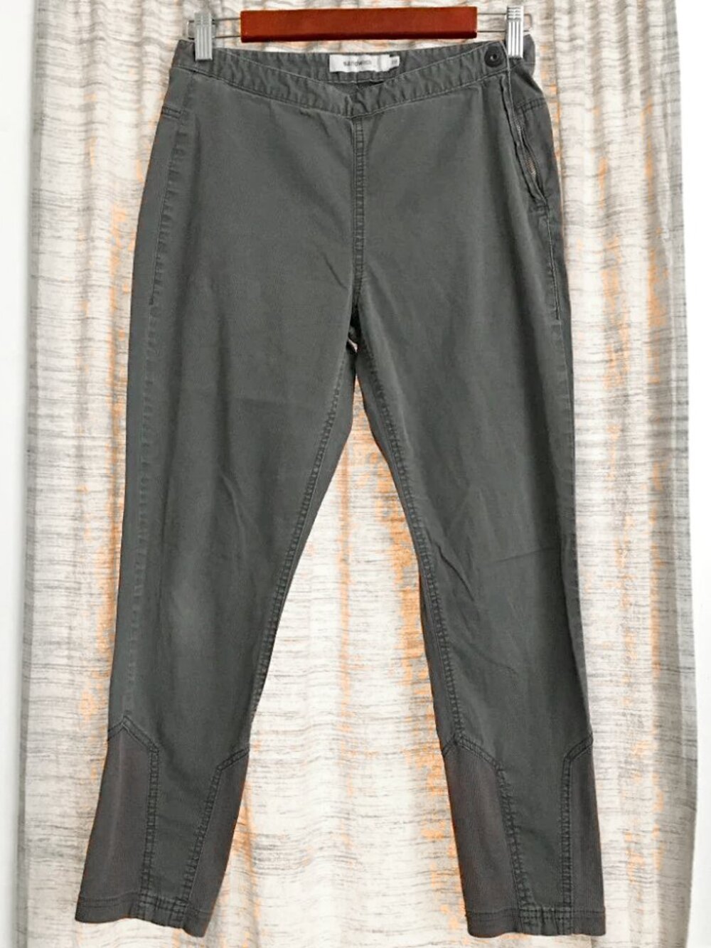 Sandwich Khaki Green Slim Fit Treggings Size EU 38 Slim Leg
